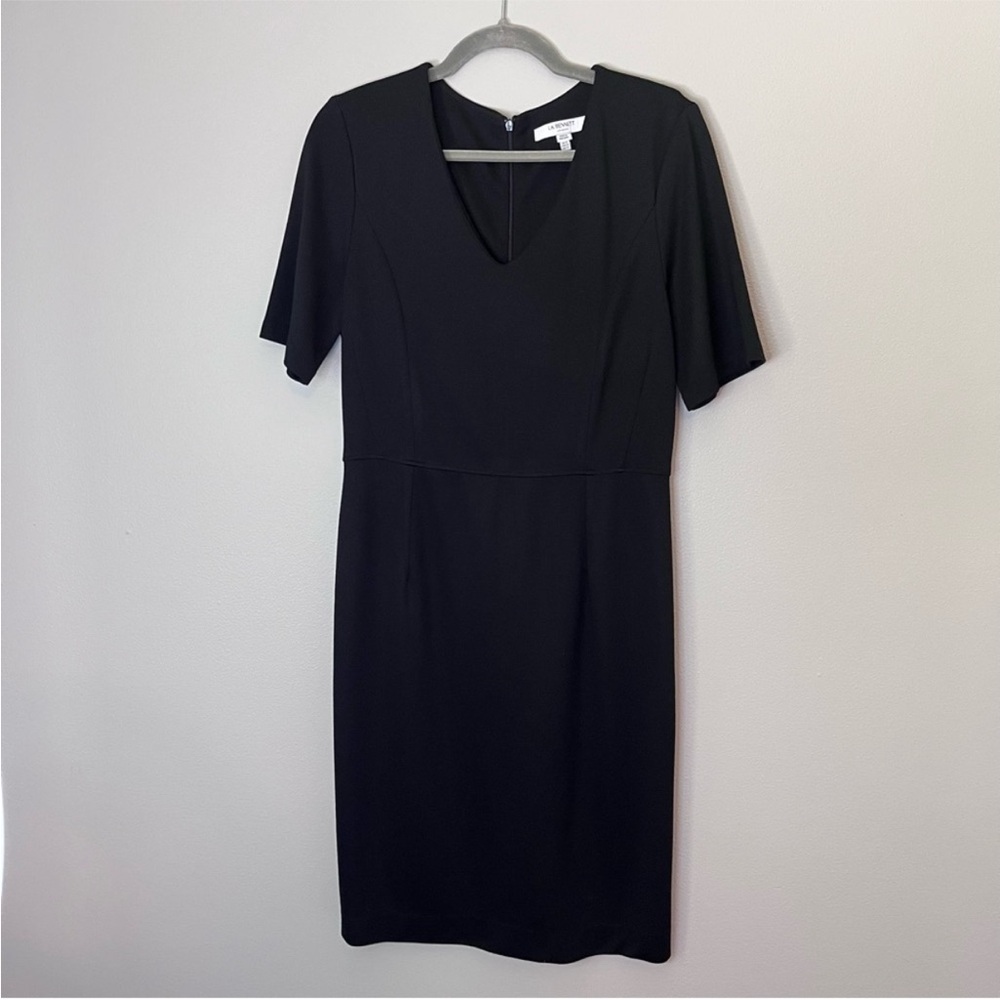 LK Bennett Classic Black Midi Dress